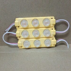 7748 lampu led strip 3mata 3 mata kuning yellow 12v 12volt 12 volt dc