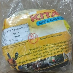 7771 kabel cable line telephone telepon rumah 25meter kitani rj11