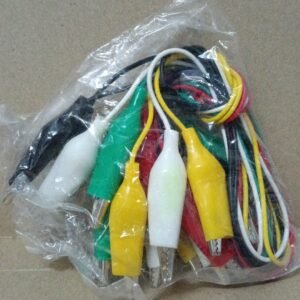 7775 kabel crocodile buaya to crocodile buaya besar 1set isi 10 cable