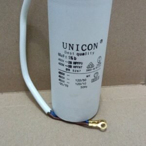 7787 kapasitor running pompa unicon 60uf 60 uf mf 60mf 450v kabel