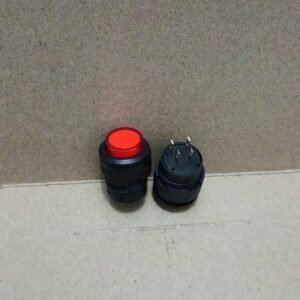 7805 saklar sakelar switch swit push on klakson 4pin lampu led 3v merah