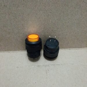 7806 saklar sakelar switch swit push on klakson 4pin lampu led 3v kuning