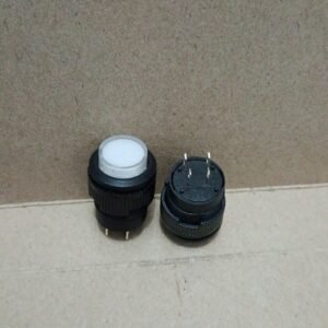 7809 saklar sakelar switch swit push on klakson 4pin lampu led 3v putih