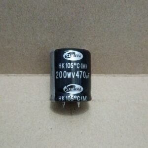7812 kapasitor elco 200wv470uf 200wv 470uf 200v samwha jepang