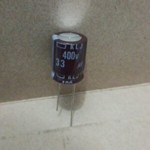 7831 kapasitor elco 33uf 33 uf 400volt 400 volt 400v nippon coklat