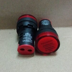 7242 pilot lamp lampu indikator indicator 220v listrik pln 22mm merah