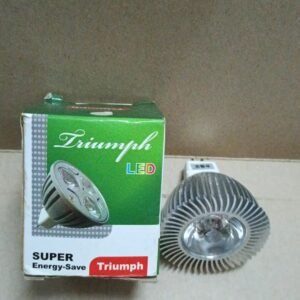 7262 lampu led halogen mr16 12v 1w 1watt putih white triumph