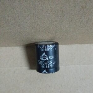9697 kapasitor capacitor elco elko 68uf 68 uf 500v 500volt 500 volt samwha jepang kaki paku