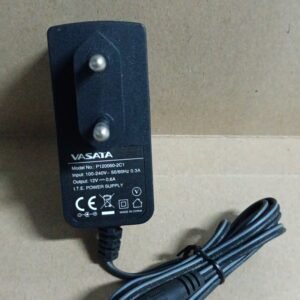 9699 adaptor adapter 12v 12volt 12 volt 600ma 600 ma 0.6a 0.6ampere 0.6 ampere model P120060-201 vasata