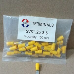 9710 skun schoon sepatu kabel y u garpu 3mm 3 mm kabel 1.25mm svs1.25-3.5 kuning yellow yelow