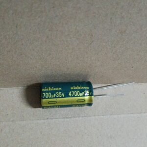 9720 kapasitor capacitor elco elko 4700uf 4.700uf 4700 4.700 uf 35v 35volt 35 volt nichicon jepang
