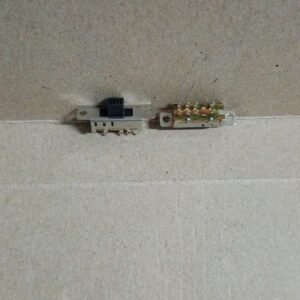 9751 saklar sakelar switch swit geser slide 8kaki 8 kaki 8pin pin buat mic microphone microfon hadap ke atas 3posisi 3 posisi 2p3t