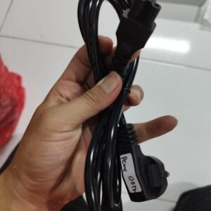 pcmc0017 kabel cable power untuk charger adaptor adapter laptop model bulat 3 mickey mouse