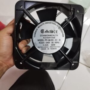 pcmc0019 exhaust fan kipas pendingin angin 15cm 15 cm 15x15 15x15x38 220v 220volt 220 volt ac 220vac vac listrik pln commonwealth fp-108ex-s1-b fp-108 ex - s1 - b