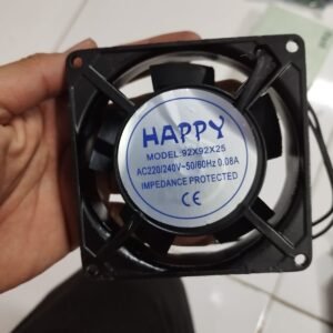 pcmc0020 exhaust fan kipas pendingin angin 9cm 9 cm 9x9 92x92x25 220v 220volt 220 volt ac 220vac vac listrik pln