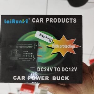 pcmc0026 car power buck negatif negative booster penurun tegangan mobil bus truck truk dari dc24v dc 24volt 24 volt 24v to dc12v dc 12volt 12 volt 30a 30amp 30amps 30ampere 30 ampere amps amp lairunh