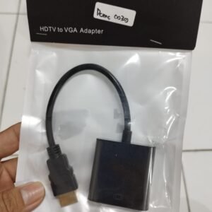 pcmc0039 konektor hdmi hdtv male to vga monitor female adapter adaptor converter kabel hitam