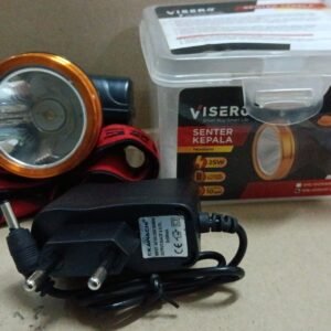 7139 senter kepala visero cash cas rechargeable vhl-0125ay kuning 25w