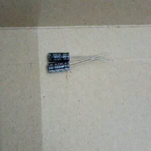 7028 kapasitor elco 4.7uf 4,7uf 4.7 4,7 uf 100v 100volt 100 volt hcd korea
