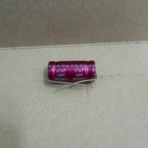 7033 kapasitor nonpolar non polar np kapin ka-pin 47mf 47 mf 100v ka.pin