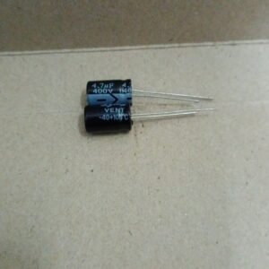7042 kapasitor elco 4.7uf 4,7uf 4.7 4,7 uf 4u7 400v vent korea