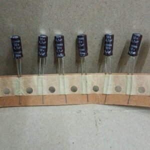 7043 capacitor elco 4.7uf 4,7uf 4.7 4,7 uf 4u7 50v coklat
