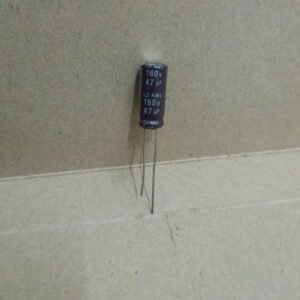 7063 kapasitor elco 47mf 47 mf 160v 160v 160 volt nippon chemicon