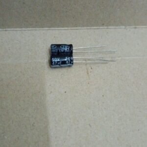 7070 kapasitor elco 47mf 47 mf 50v 50volt 50 volt tw taiwan isi full