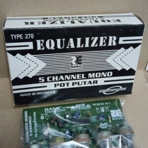 7110 kit module equalizer ranic type 270 5 channel mono potensio putar