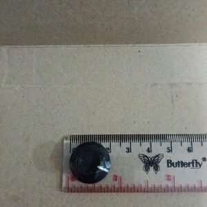7114 knop knob kop tutup potensio belimbing 2cm 2 cm 20mm 20 mm hitam