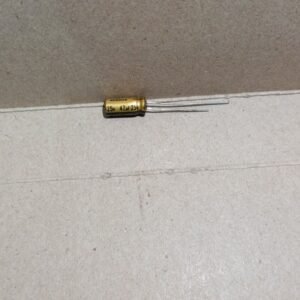 6954 kapasitor elco 47uf 47 uf 25v 25volt 25 volt nichicon fw gold