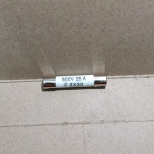 6973 fuse sekring sekering keramik ceramic 6x30 25a 25ampere 500v