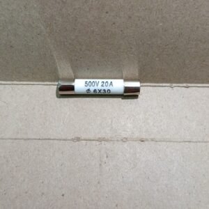 6977 fuse sekring sekering keramik ceramic 6x30 20a 20ampere 500v