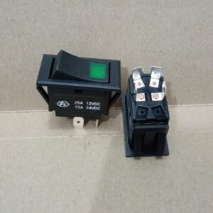 7012 saklar sakelar otomotif mobil 12v 24v 25a lampu hijau