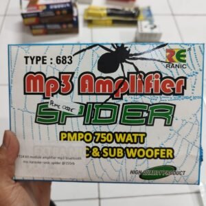 pcmc0025 kit modul module kit amplifier aktif active plusb mp3 multimedia plus subwoofer subwofer plus pre amp mic microphone input