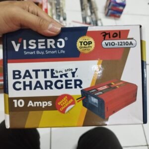 pcmc0029 battery baterai batre charger aki accub universal smart fast visero vio-1210a vio1210a 10a 10amps 10ampere 10 amps amp ampere 12v 12volt 12 volt