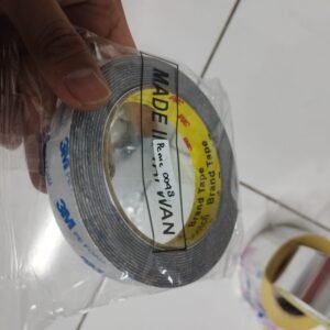 pcmc0048 lakban duoble dobel tip tape 3m taiwan 1inch 1 inch busa pe foam perekat super kuat auotomotive dll