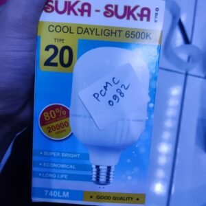 pcmc0982 lampu murah suka suka suka-suka cool daylight capsul super terang 20w 20watt 20 watt