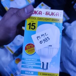 pcmc0983 lampu murah suka suka suka-suka cool daylight capsul super terang 15w 15watt 15 watt