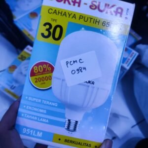 pcmc0984 lampu murah suka suka suka-suka cool daylight capsul super terang 30w 30watt 30 watt