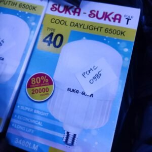 pcmc0985 lampu murah suka suka suka-suka cool daylight capsul super terang 40w 40watt 40 watt