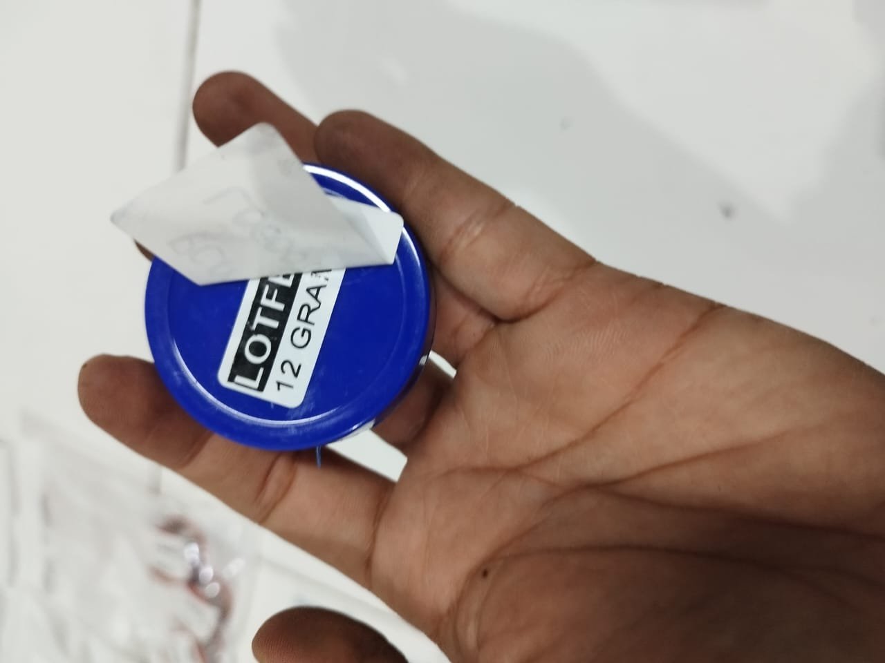 pcml00001 1pc lottfett lotfet lotfett kaleng siongka flux pasta paste rosin pembersih mata solder arpus timah solder gondrokem siongkak 12gram 12gr 12g 12 g gram g - Gambar 2