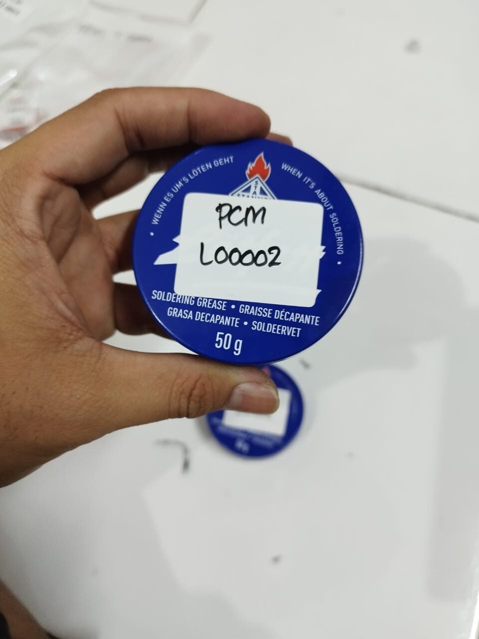 pcml00002 1pc lottfett lotfet lotfett kaleng siongka flux cair rosin pembersih mata solder arpus timah solder gondrokem siongkak 50ml 50 ml